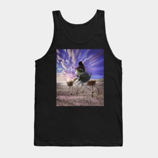 Cat Bike Bicycle Cycling Tank Top